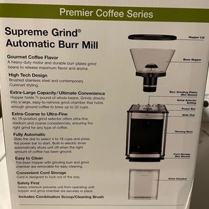 Cuisinart Coffee Grinder